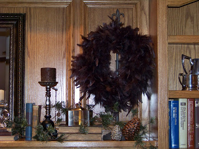 How to Make A Feather Wreath - Cheap!