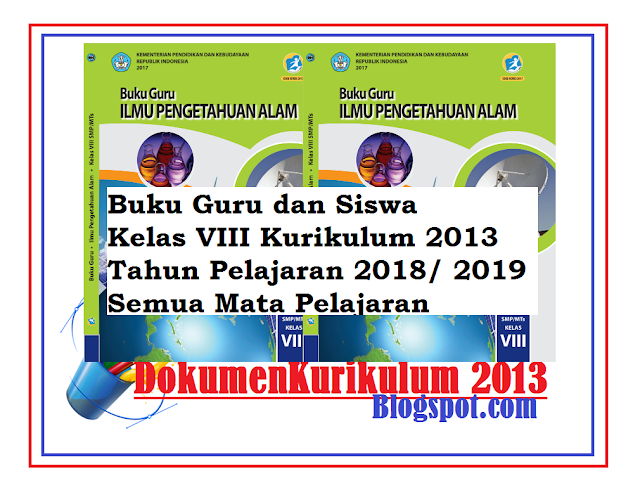 Download Buku Kelas 8 Tahun Pelajaran 2018-2019