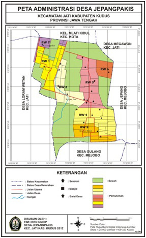 gambar wilayah desa jepang pakis kudus