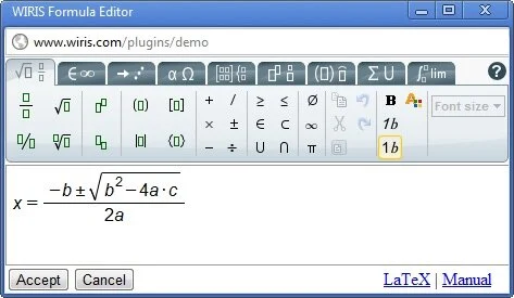 Plugin untuk menambahkan persamaan matematikan di wordpress