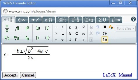 Plugin untuk menambahkan persamaan matematikan di wordpress