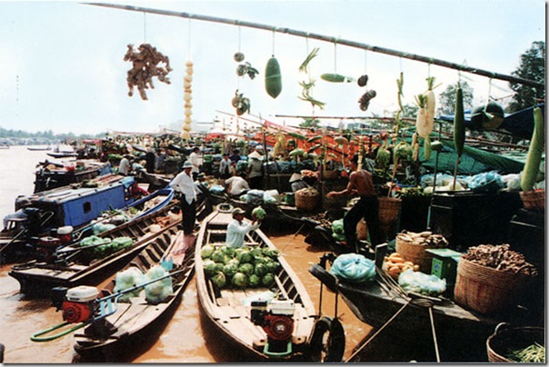 cai rang floating market