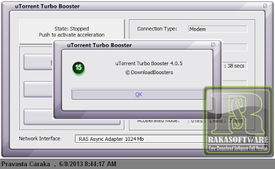 µTorrent Turbo Booster 4.0.5.0 Full Serial - Screenshot