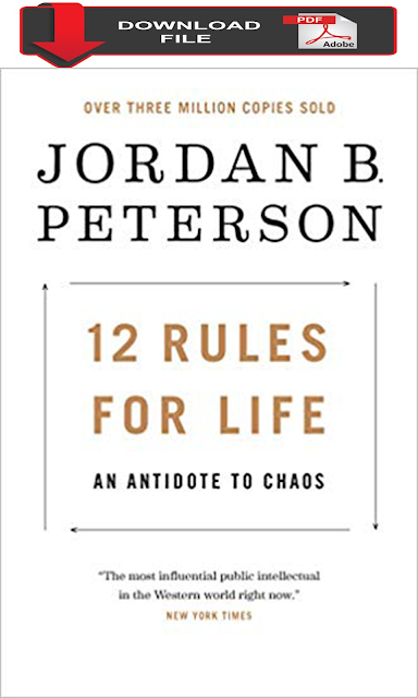 pdf download 12 Rules for Life An Antidote to Chaos jordan peterson book free