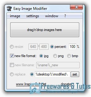 Easy Image Modifier : redimensionnez, convertissez et renommez des lots d'images