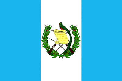 Imagen Bandera de Guatemala a color