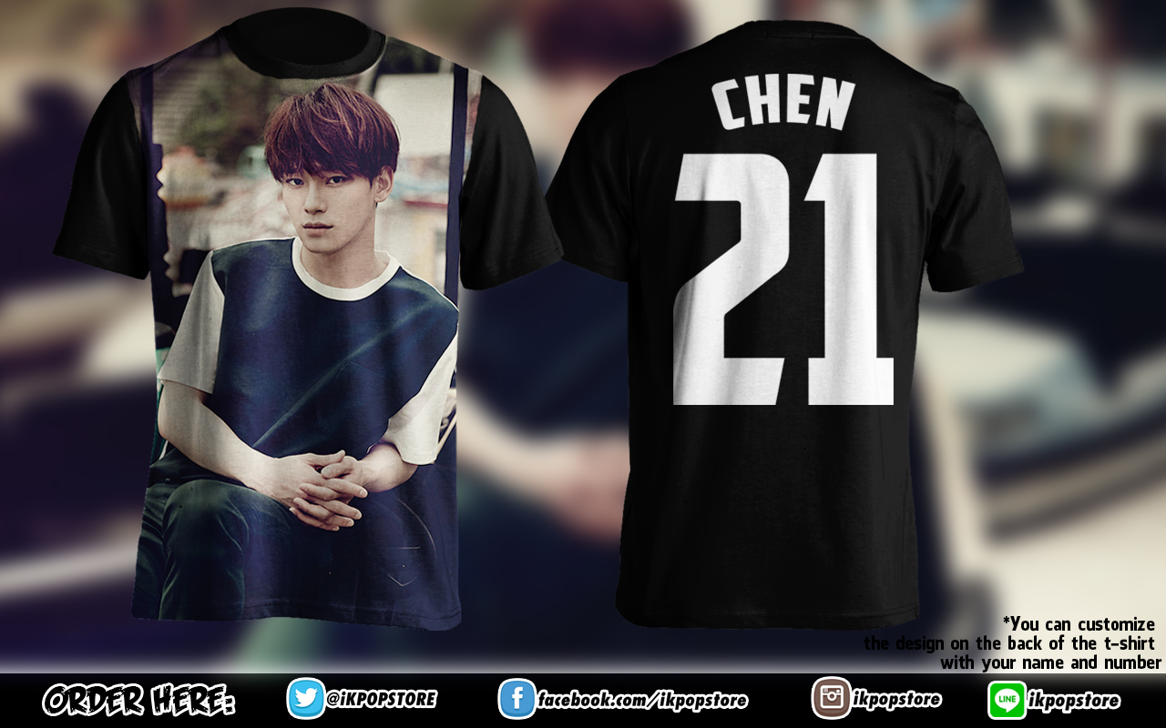Exclusive EXO Chen 'Love Me Right' T-Shirt & Sweater 