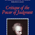 Voir la critique Critique of the Power of Judgment PDF par Kant Immanuel