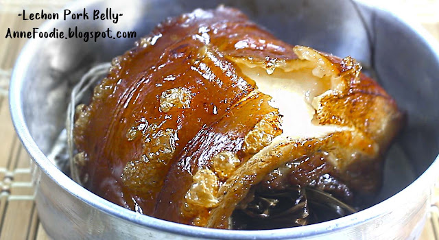 Step by step on making Lechon Pork Belly without an oven.