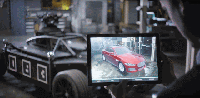 GIF Blackbird by The Mill VFX Technology Car