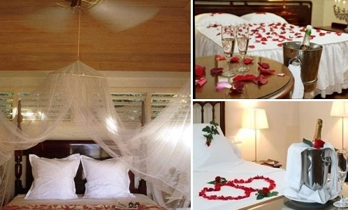 Bedroom Decoration For Wedding  Night  Home Design  Elements
