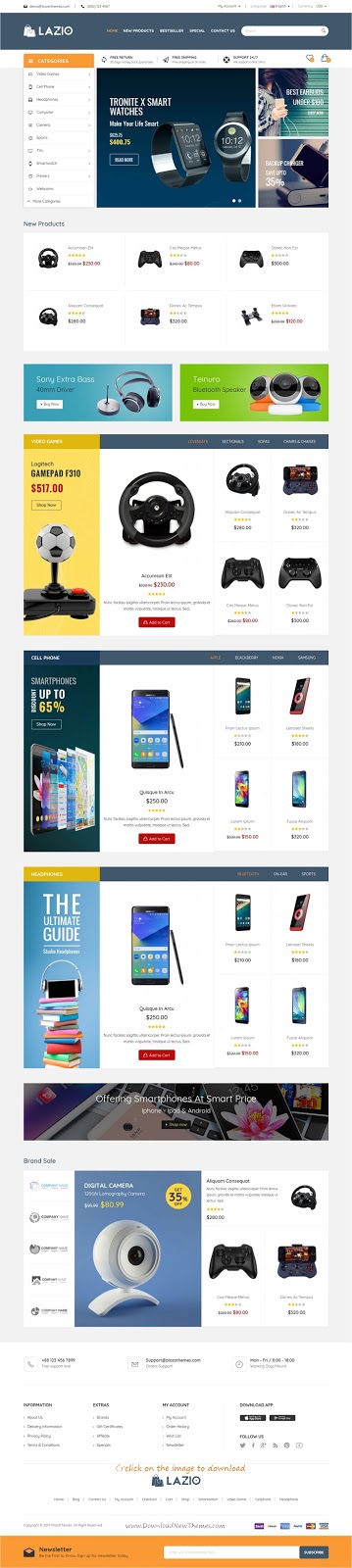 Best Multipurpose Responsive Opencart Theme