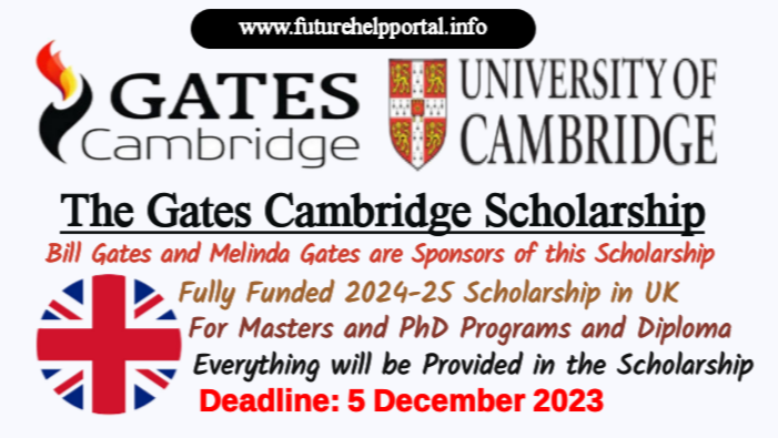 Gates Cambridge Scholarship Bill Gates Melinda Gates University of Cambridge Future Help Portal