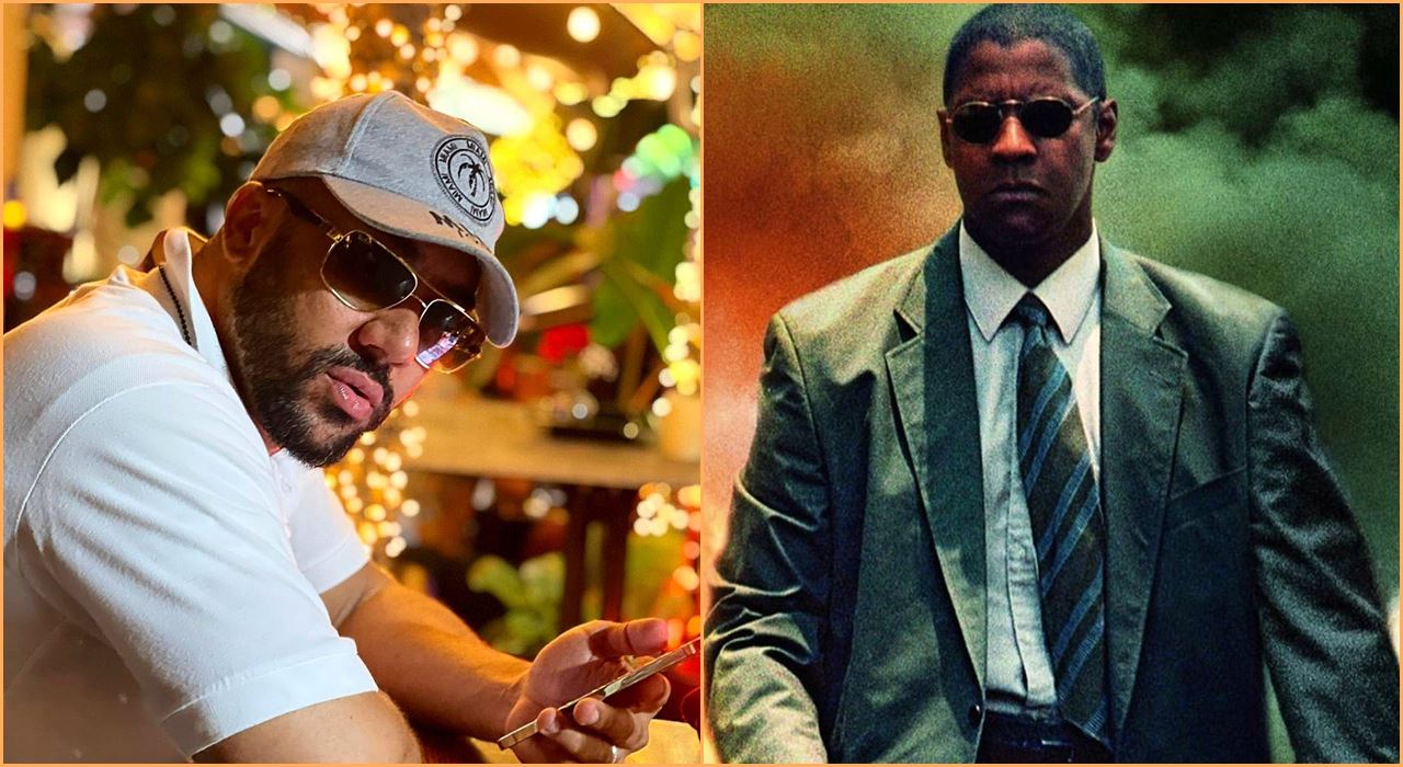 Majid Michel and Denzel Washington