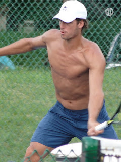 Feliciano Lopez Shirtless at Cincinnati Open 2009