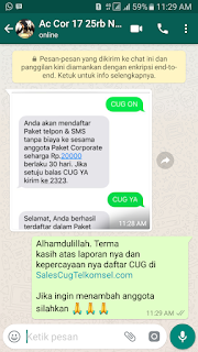 Testimoni Sales CUG Telkomsel 13 Desember 2017