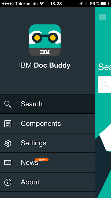 IBM Doc Buddy - setup screen