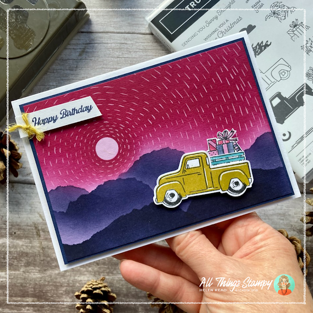 Stampin Up Trucking Along colour combo