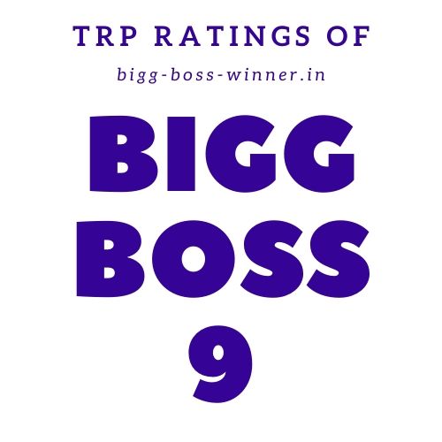 Bigg Boss 9 TRP Ratings