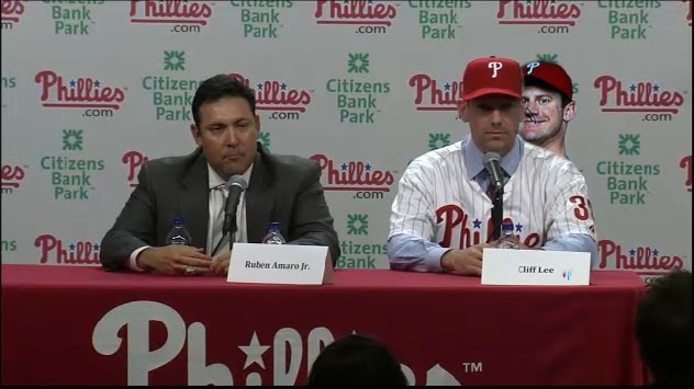 CLIFF LEE is a Phillies