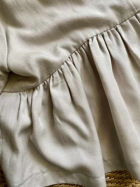 Diary of a Chain Stitcher: Merchant & Mills Florence Blouse in Mushroom Tencel Twill from The Fabric Store