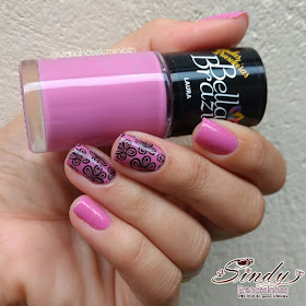 Esmalte Laura da Coleção Lindas Brasileiras + Sindy Francesinhas