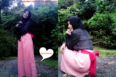 maxi skirt, skirt panjang, sugarscarf, hanis zalikha