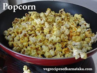 Pop corn recipe in Kannada