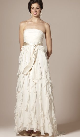 For 298 you can get this beautiful wedding gown from The Limited's new 