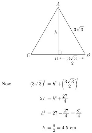 case study questions triangles class 10