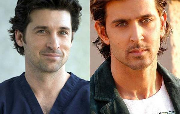 Hrithik Roshan looks a lot like Patrick Dempsey