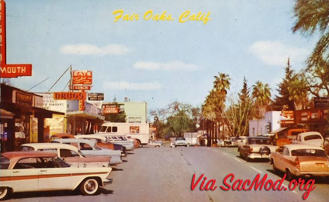 Vintage Fair Oaks Postcard