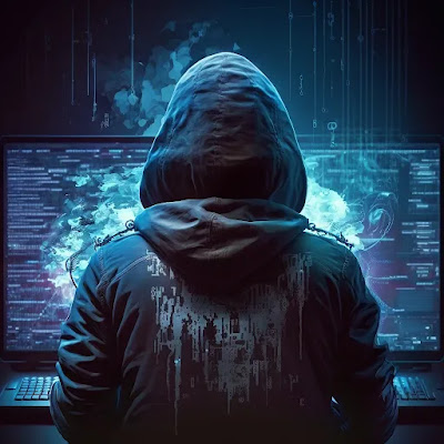 a graphic showing various cyber threats