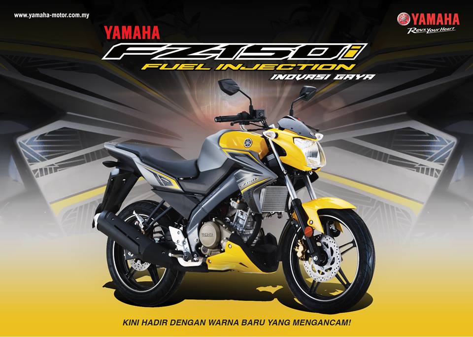 Warna Baru  Yamaha  FZ150i  2019 Arena Motor 
