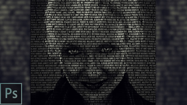 How to Create a Text Portrait Effect in Photoshop