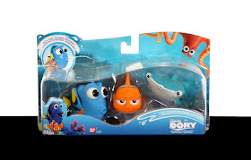 finding dory bath toys squirters 