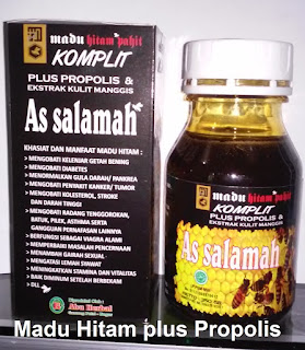 Jual khasiat manfaat madu hitam pahit propolis Asli as salamah