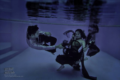 underwater portrait thinzar nwe win