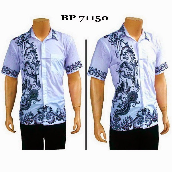 Baju Hem Batik Pria BP71150