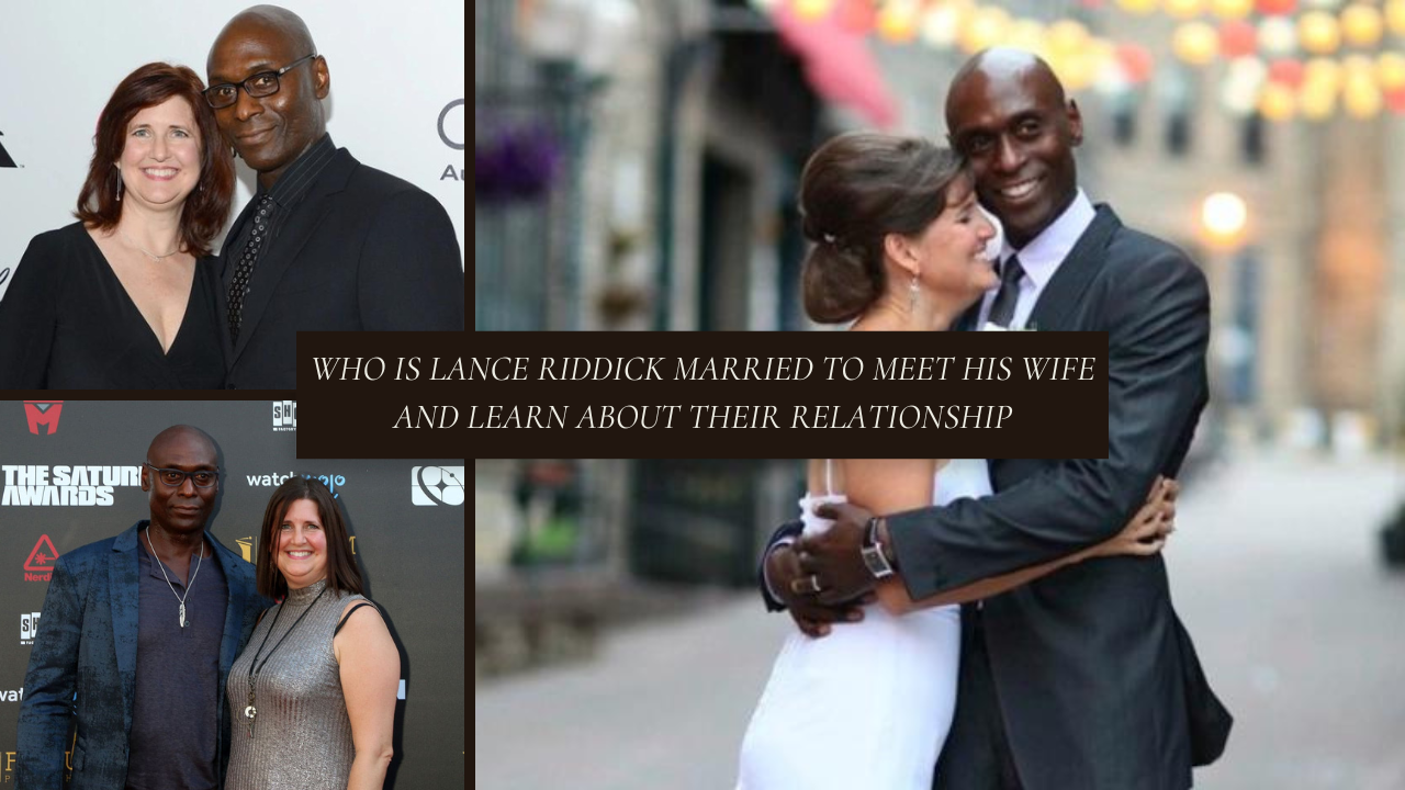 Who is Lance Riddick Married to Meet His Wife and Learn About Their Relationship
