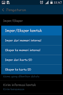 Cara Membackup Kontak Telepon Pada Android