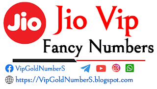 Vip Fancy Numbers Jio