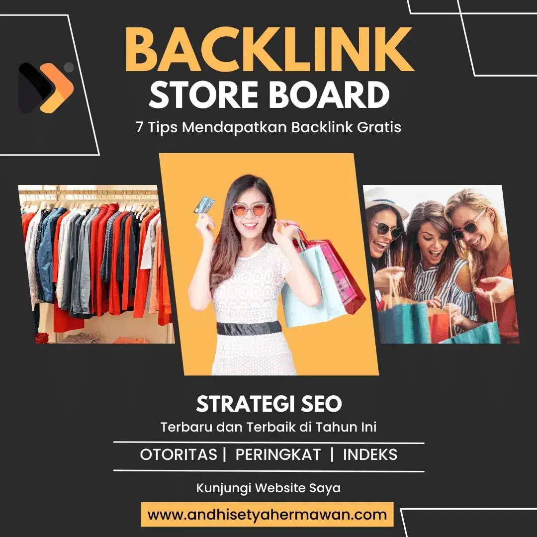 Mendapatkan Backlink Gratis dari Store Board