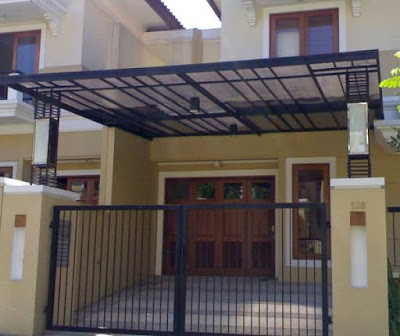  Teras Rumah Galvalum Minimalis Modern 