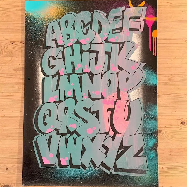 graffiti alphabet