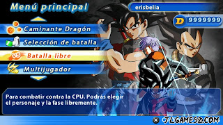 DRAGON BALL Z TENKAICHI TAG TEAM PPSSPP