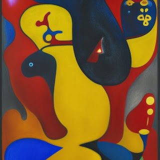 The Lord of Life, Love, and Purity by Joan Miró | NightCafé Creator