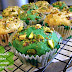 Shamrock Green Pistachio Muffins for St. Patrick's Day from Cleo Coyle