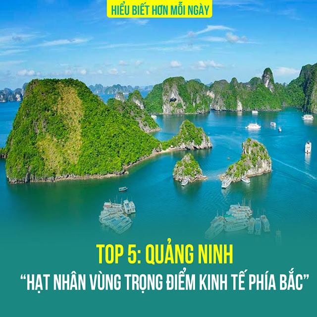 Top 5: Quảng Ninh – Hạt nhân vùng trọng điểm kinh tế phía Bắc