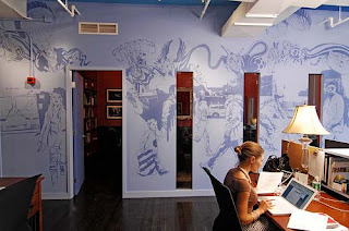 Specials Art Wall Office Design